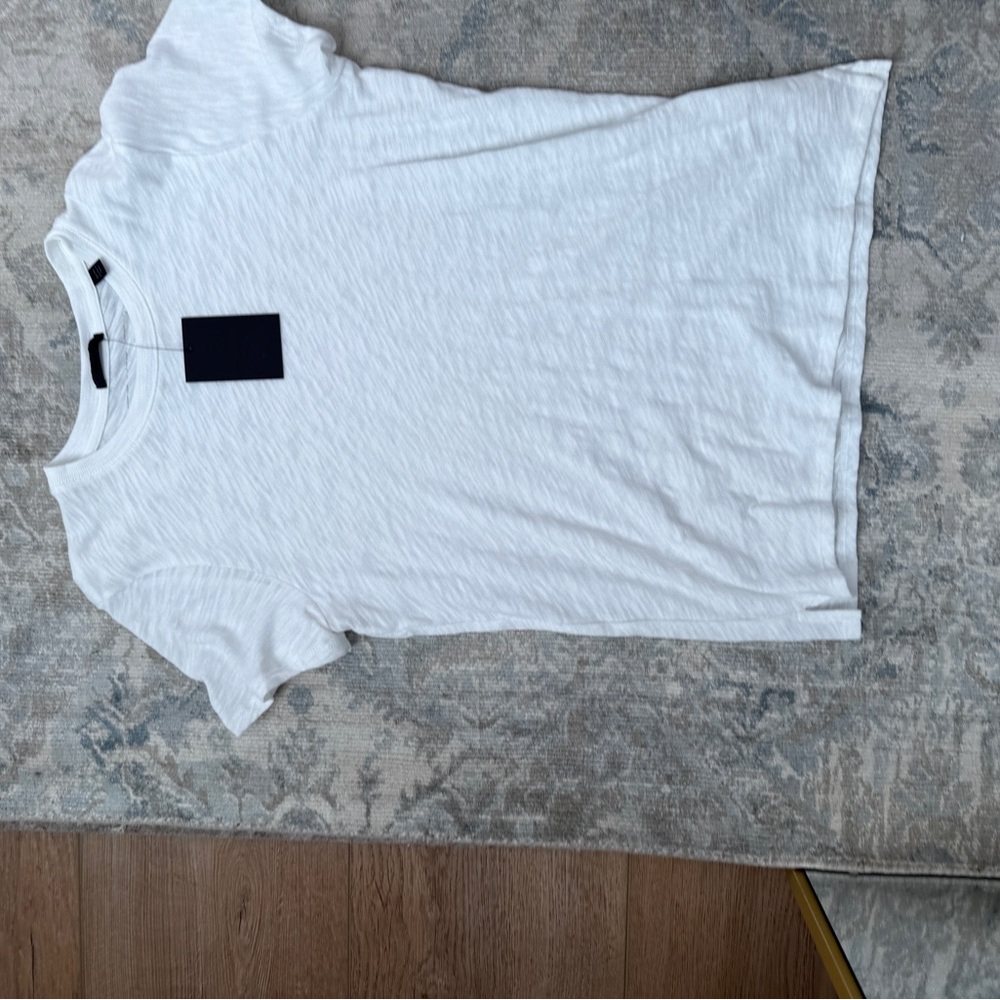 ATM Anthony Thomas Melillo Schoolboy Crewneck Tee, NWT size medium. White - Picture 5 of 5